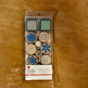 Martha Stewart Crafts Snowflake Stamp Set